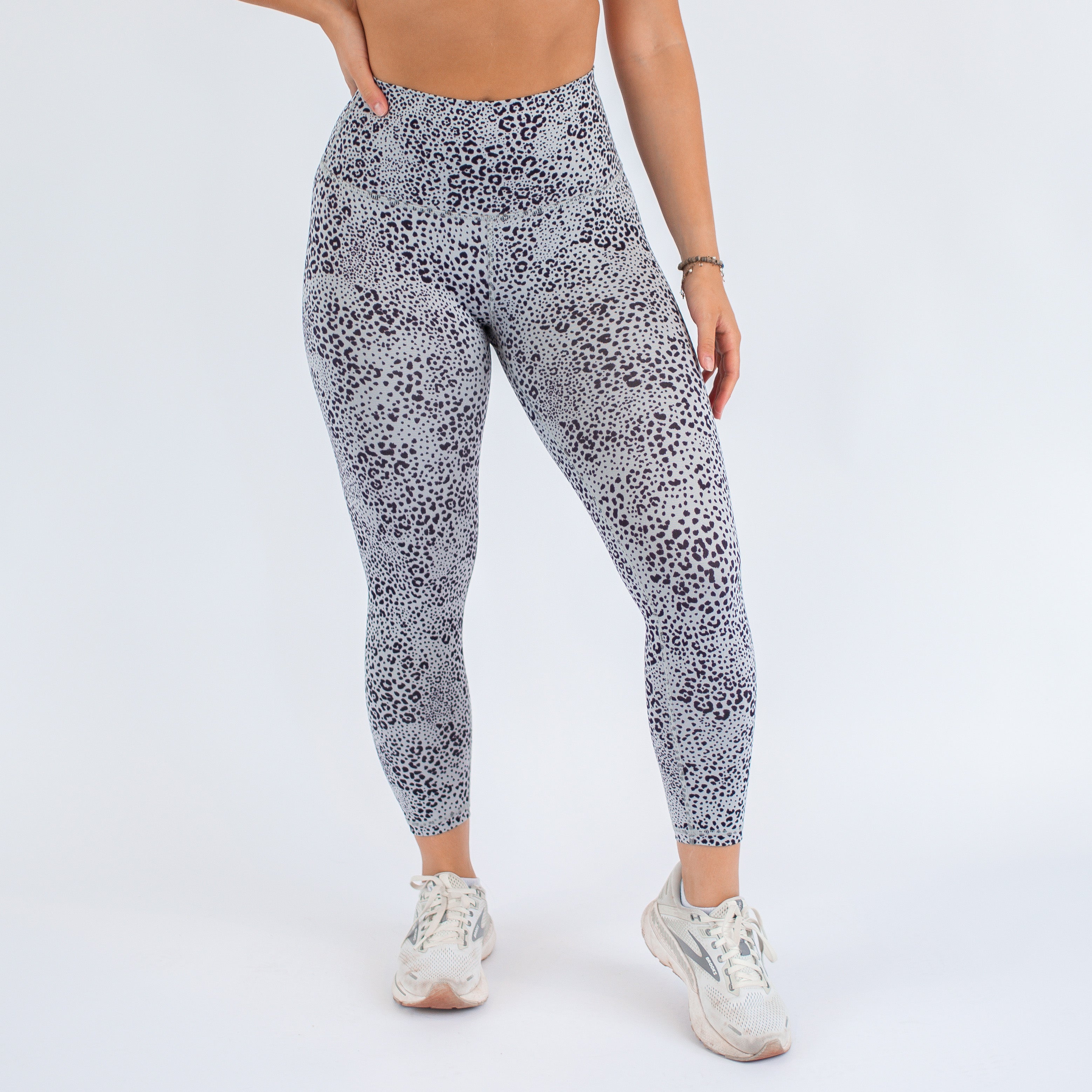 Micro Leopard El Toro Leggings Crop 21" - Bounce Fabric