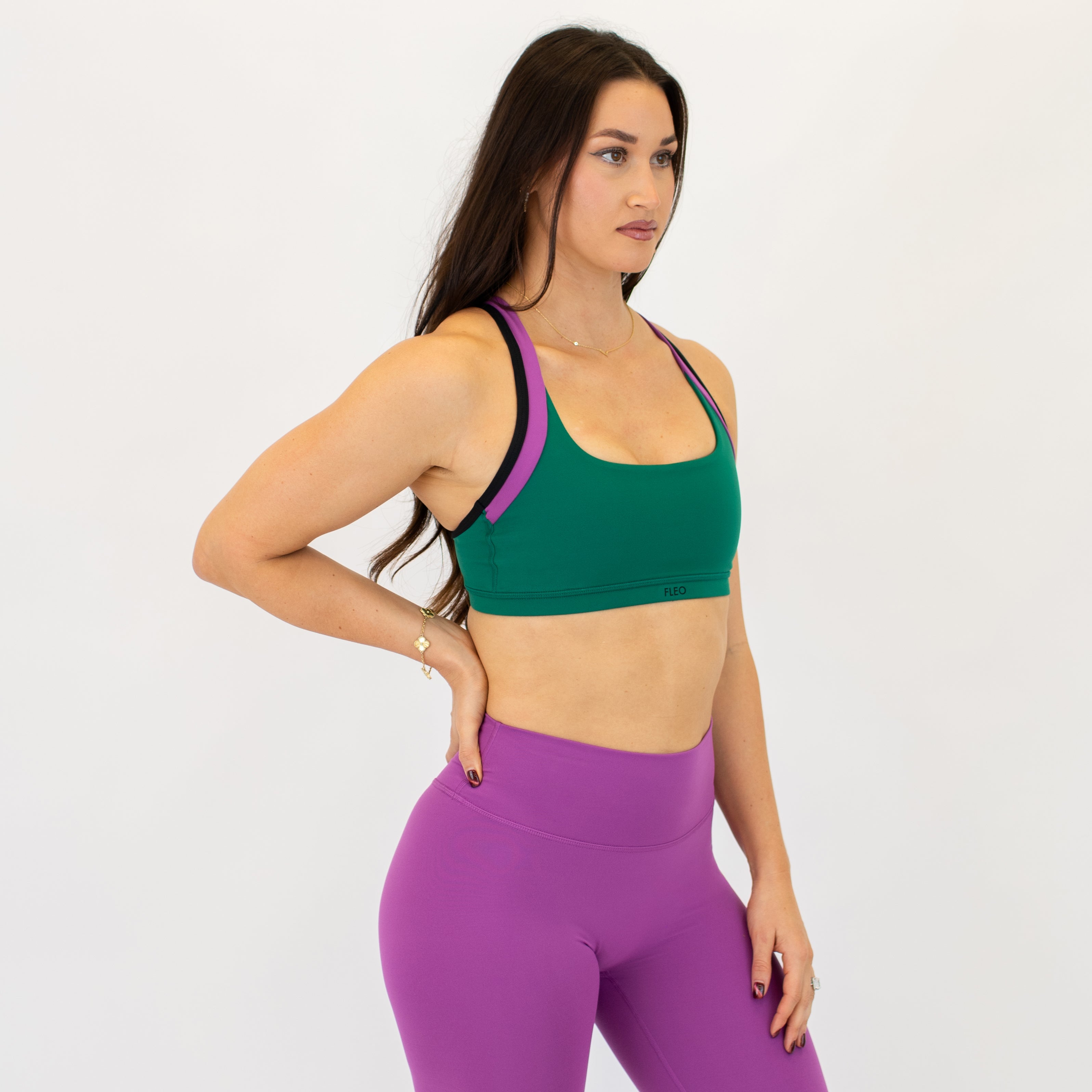 Ava Racerback Sports Bra - Medium Support