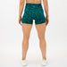 Optical Storm No Front Seam High Rise Spandex Shorts