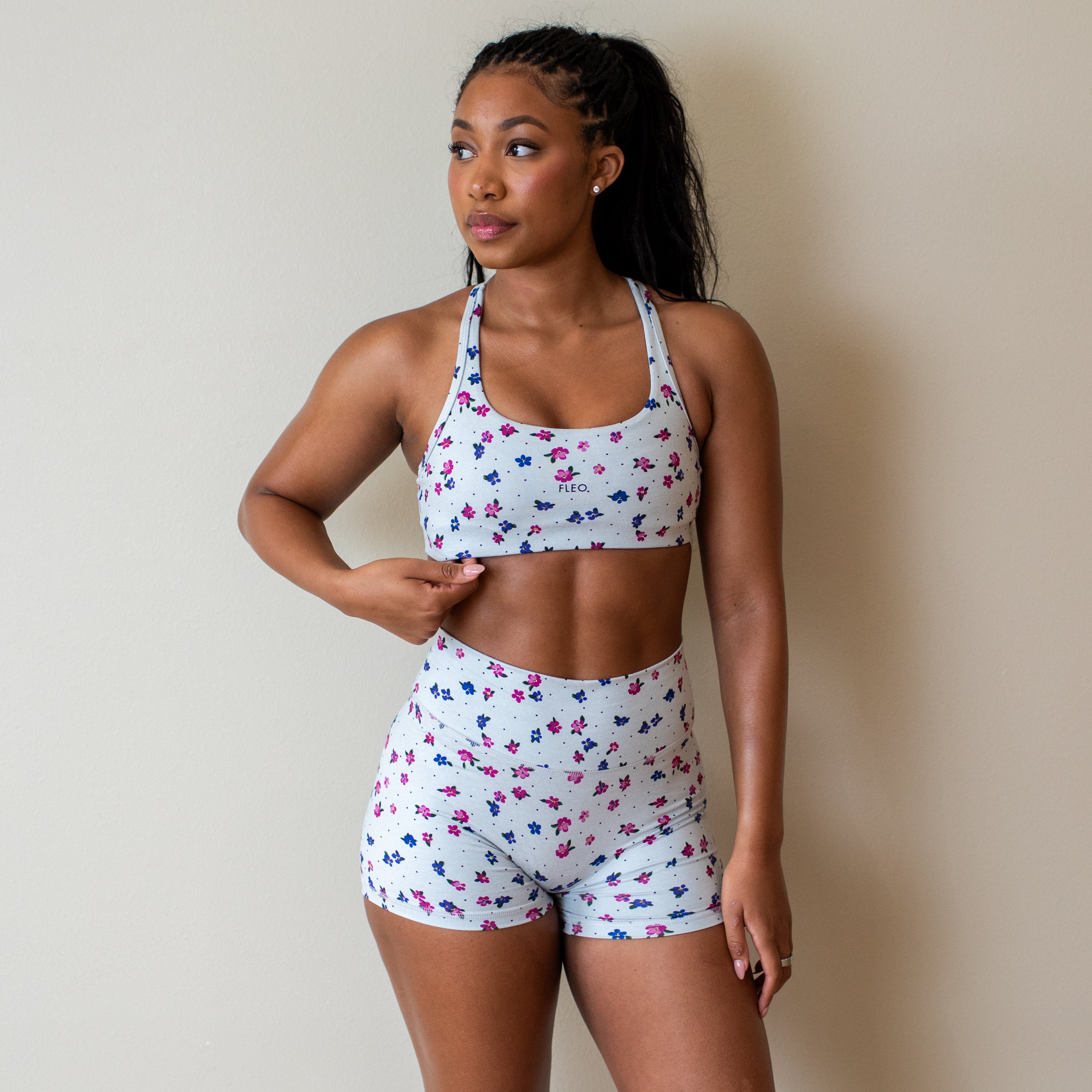 Sage Racerback Sports Bra - Medium Support