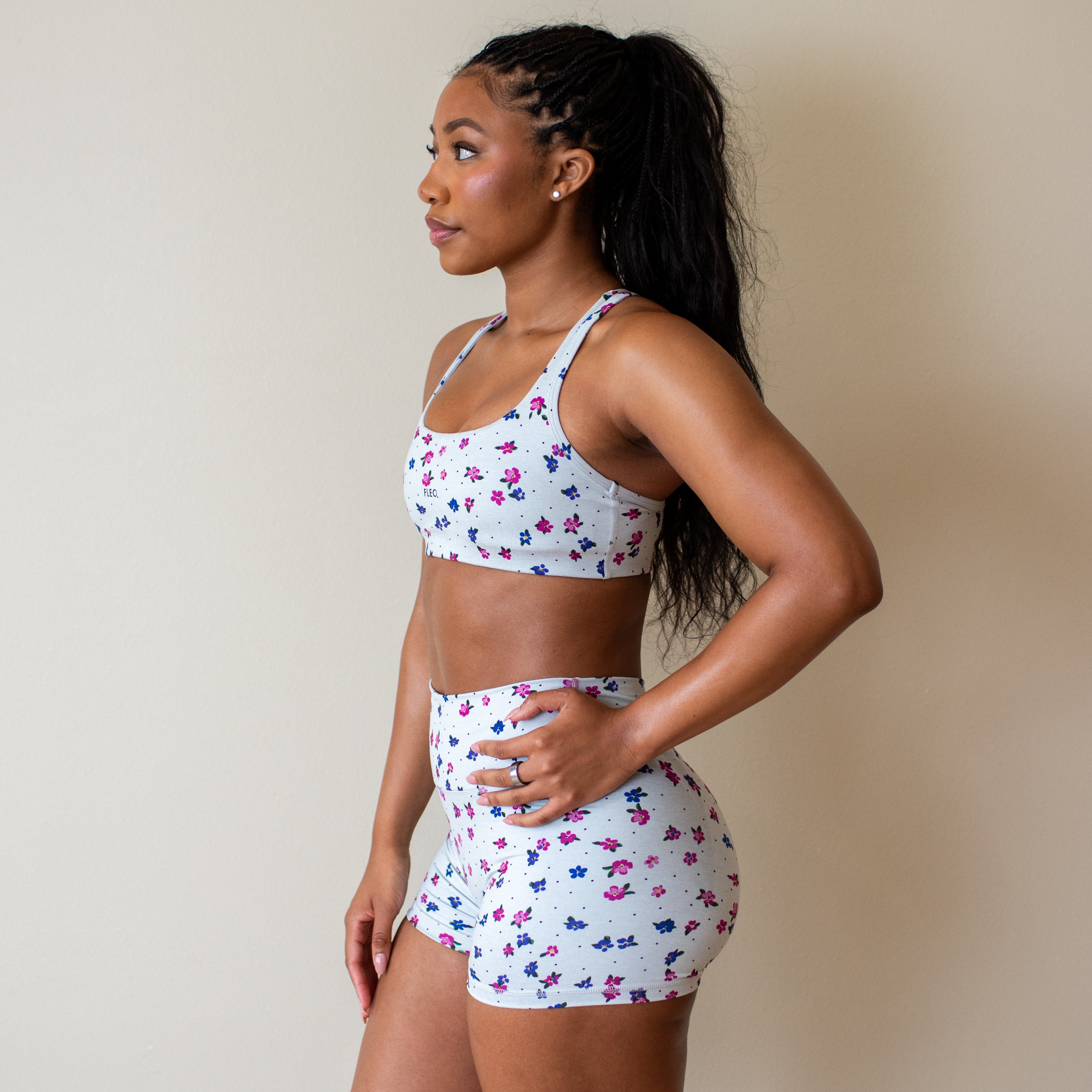 Sage Racerback Sports Bra - Medium Support