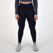 Navy Riot High Rise Workout Leggings