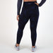 Navy Riot High Rise Workout Leggings