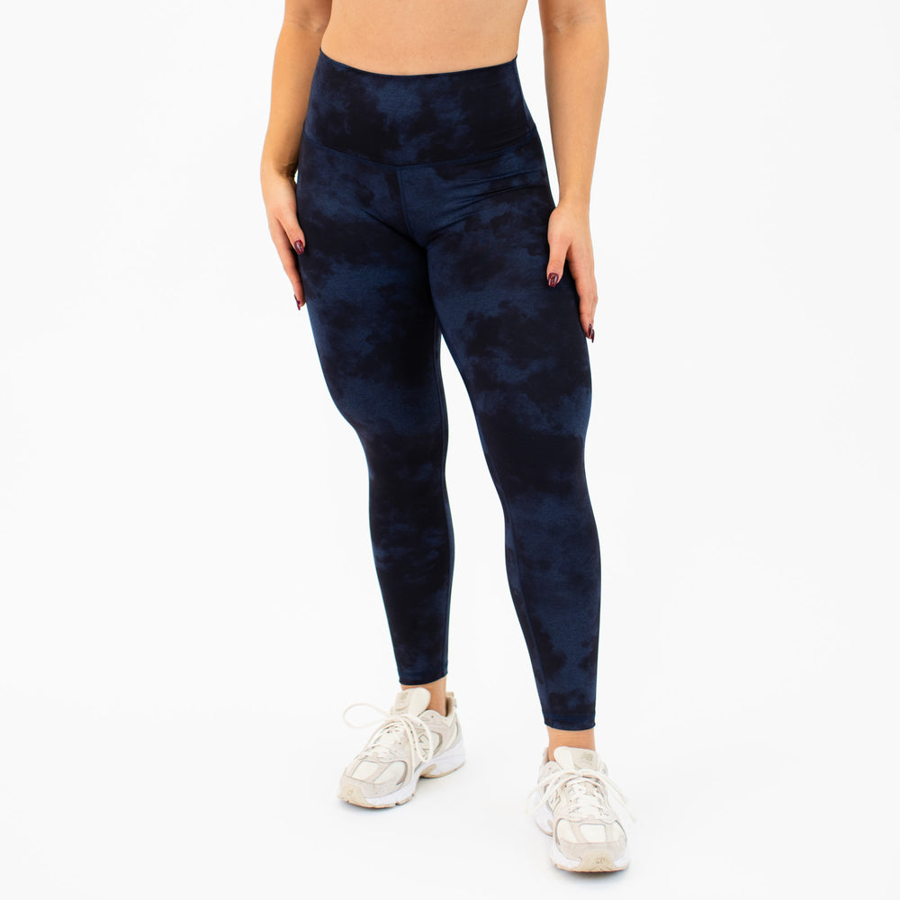 Navy Clouds Legging 7/8 25" - El Toro