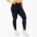 Navy Clouds Legging 7/8 25" - El Toro