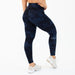 Navy Clouds Legging 7/8 25" - El Toro