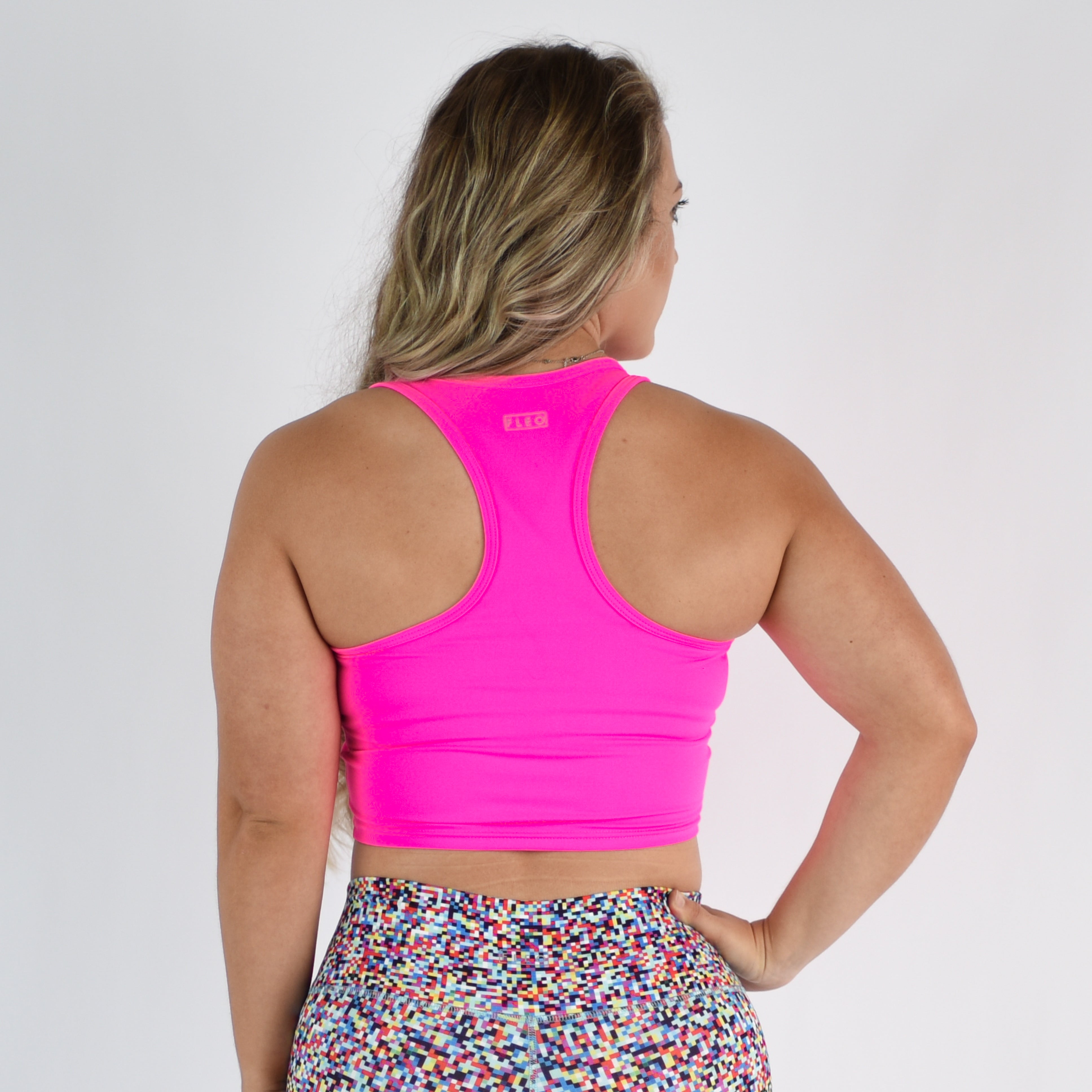 Racerback Crop Tank - Fitted