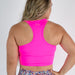 Racerback Crop Tank - Fitted