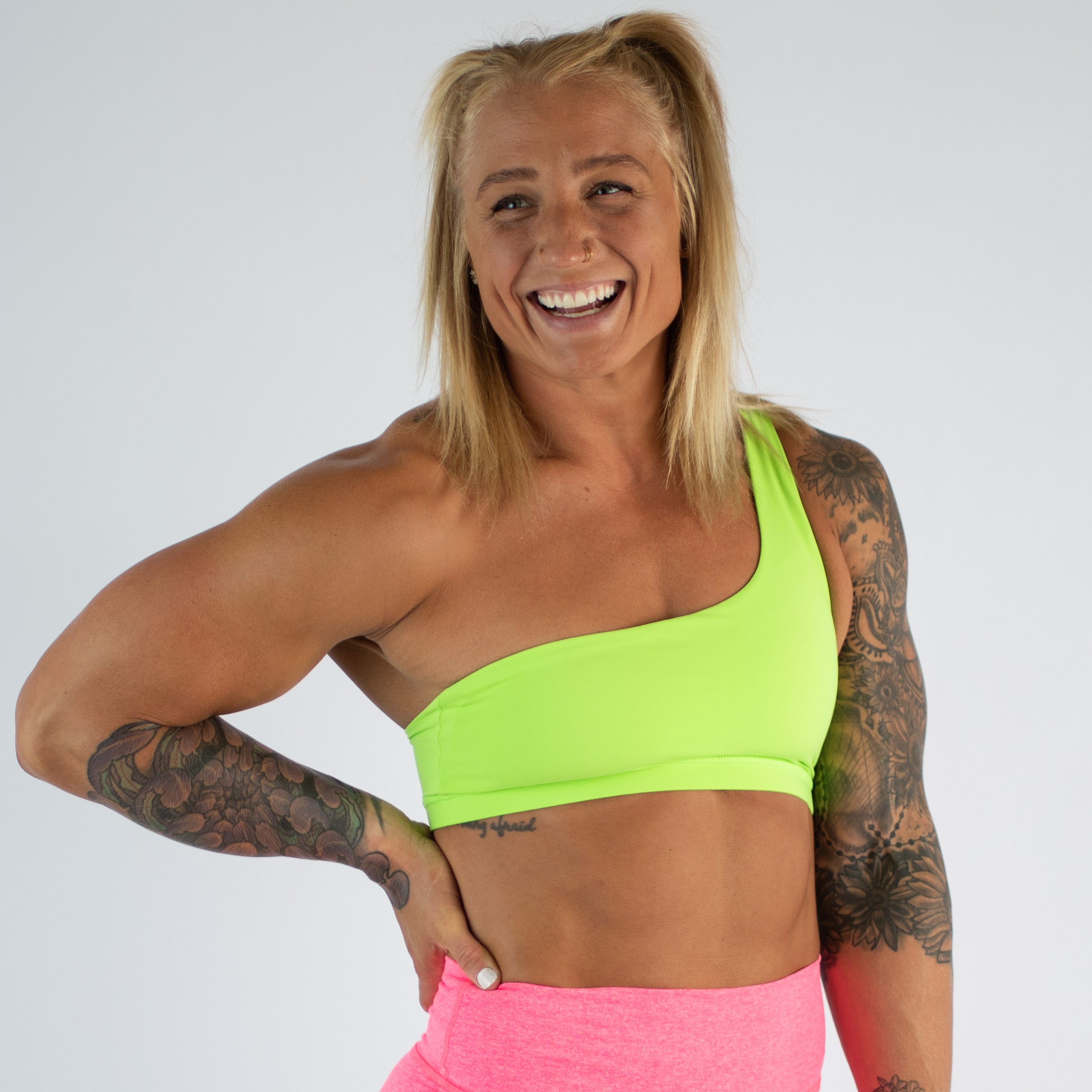 Lime Sports Bra - Sylvie 