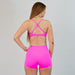 X Back Sports Bra - Neon Pink - Chloe