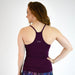 Plum Full Length Workout Tank - Switch Up