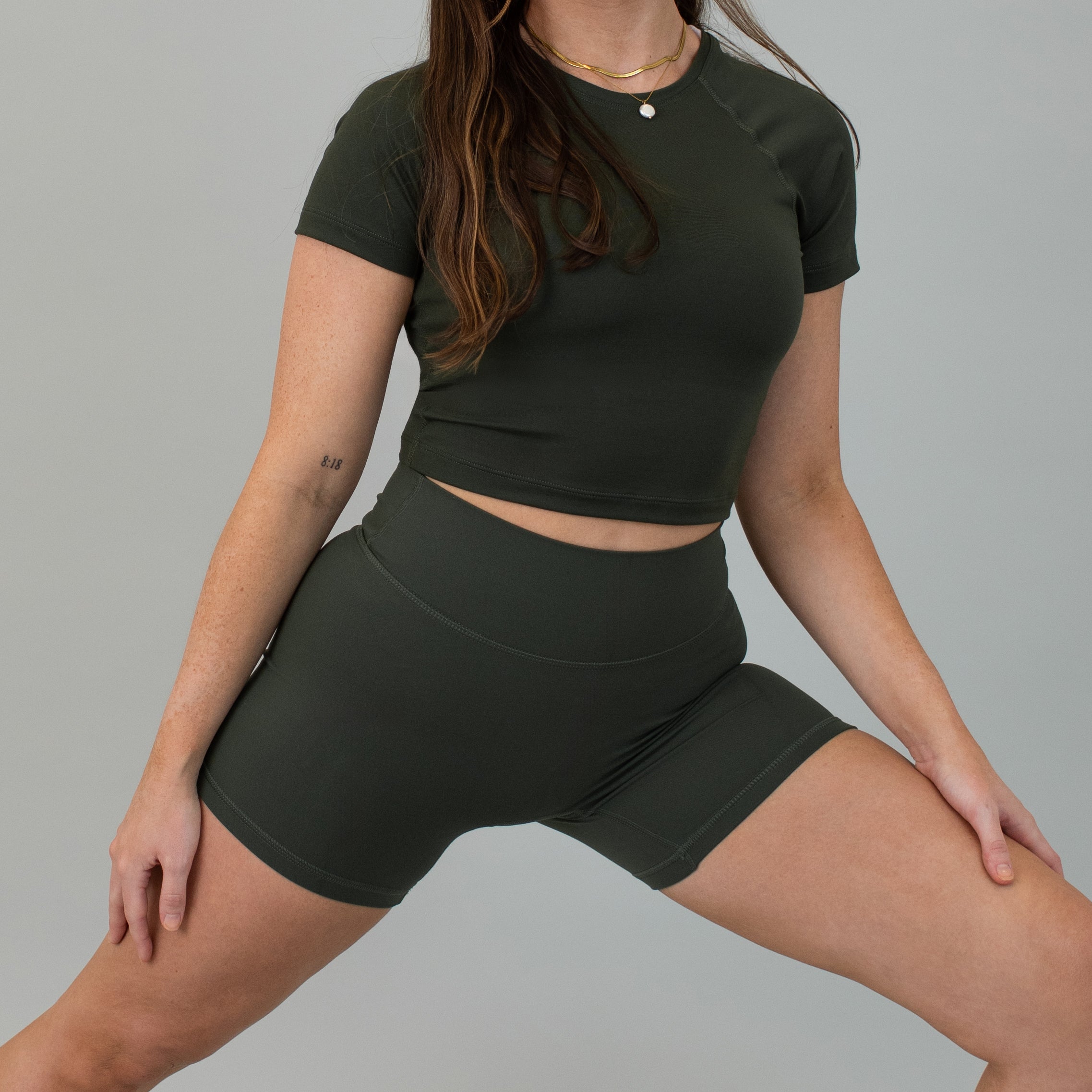 Evermore Crop Short Sleeve