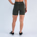 Olive No Front Seam Training Short - Pedal