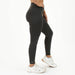 Olive Contoured Workout Legging - Go Go - Curved High Rise