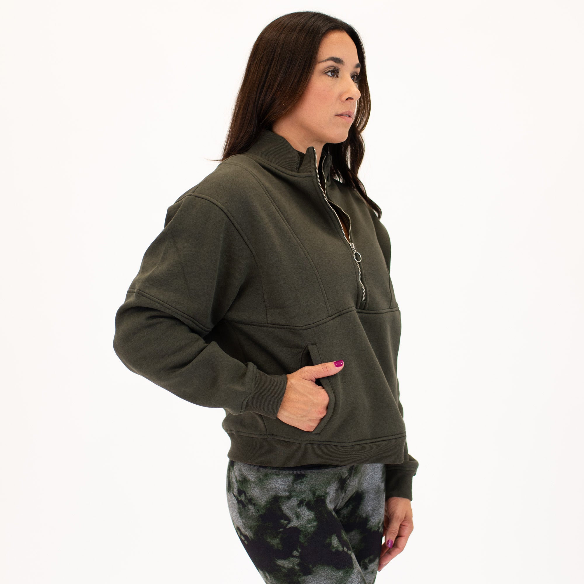 Recharge Half Zip - Hip Length