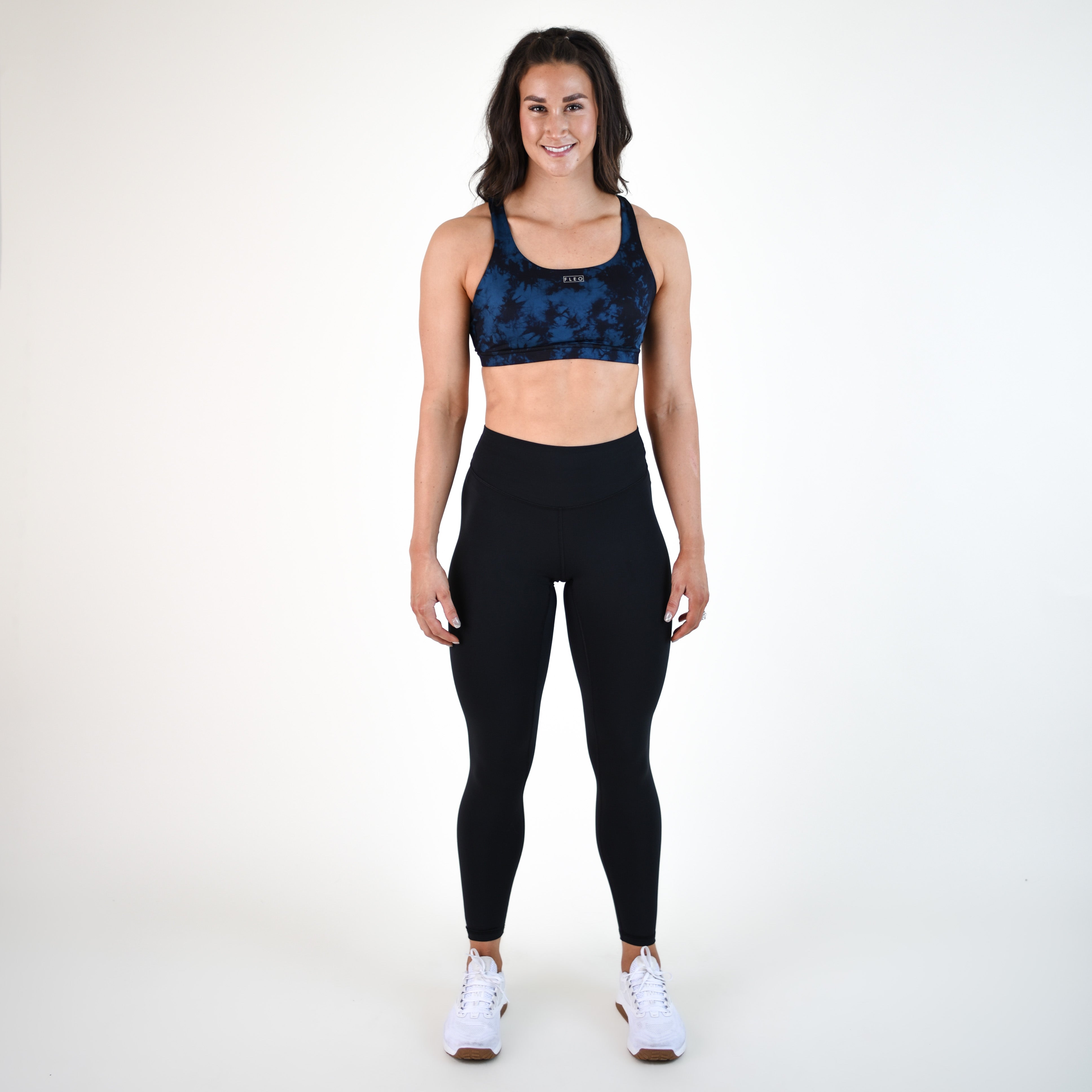 Scoop Neck Athletic Sports Bra - Olympus - Isla 