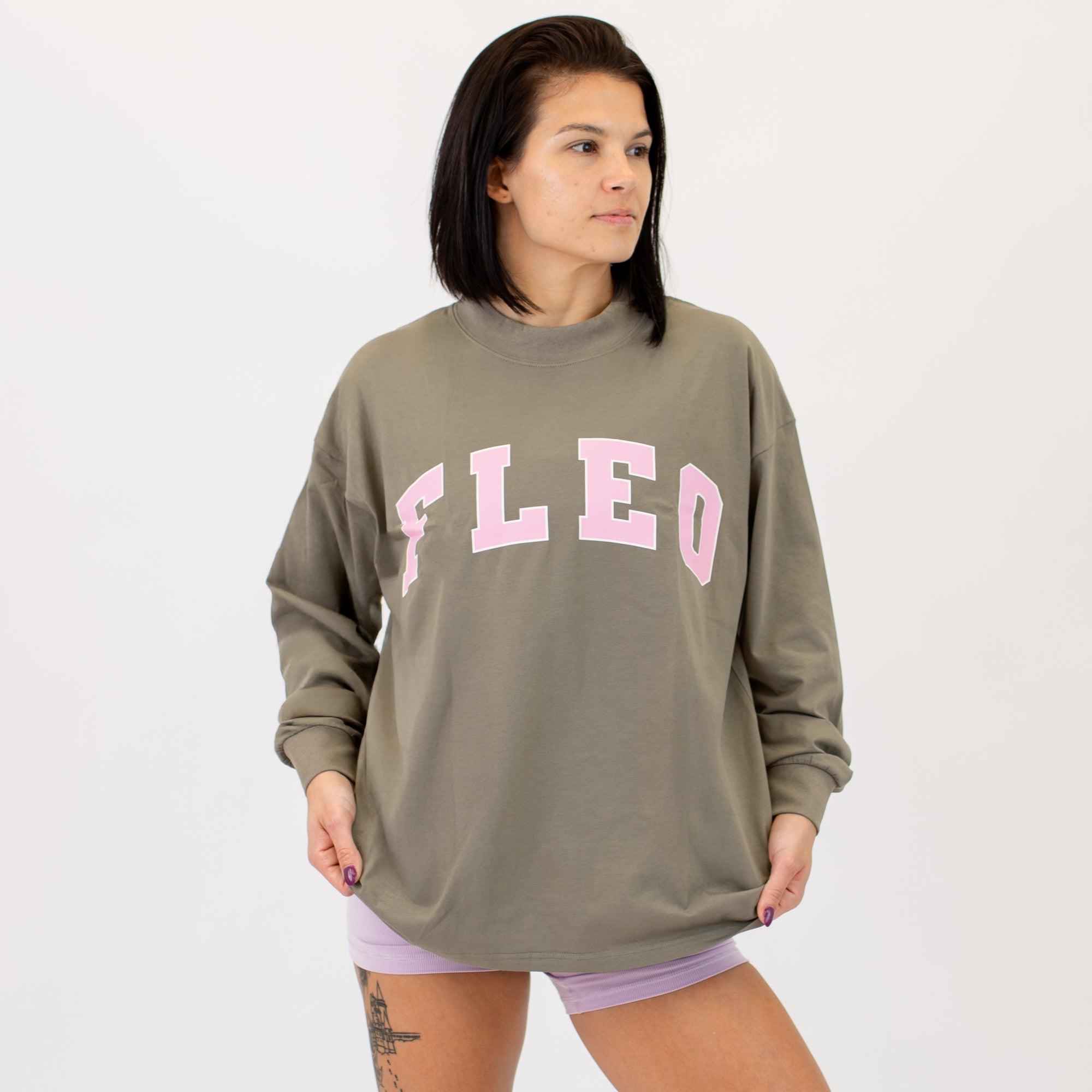 Overdrive Long Sleeve T - Neutral Olive
