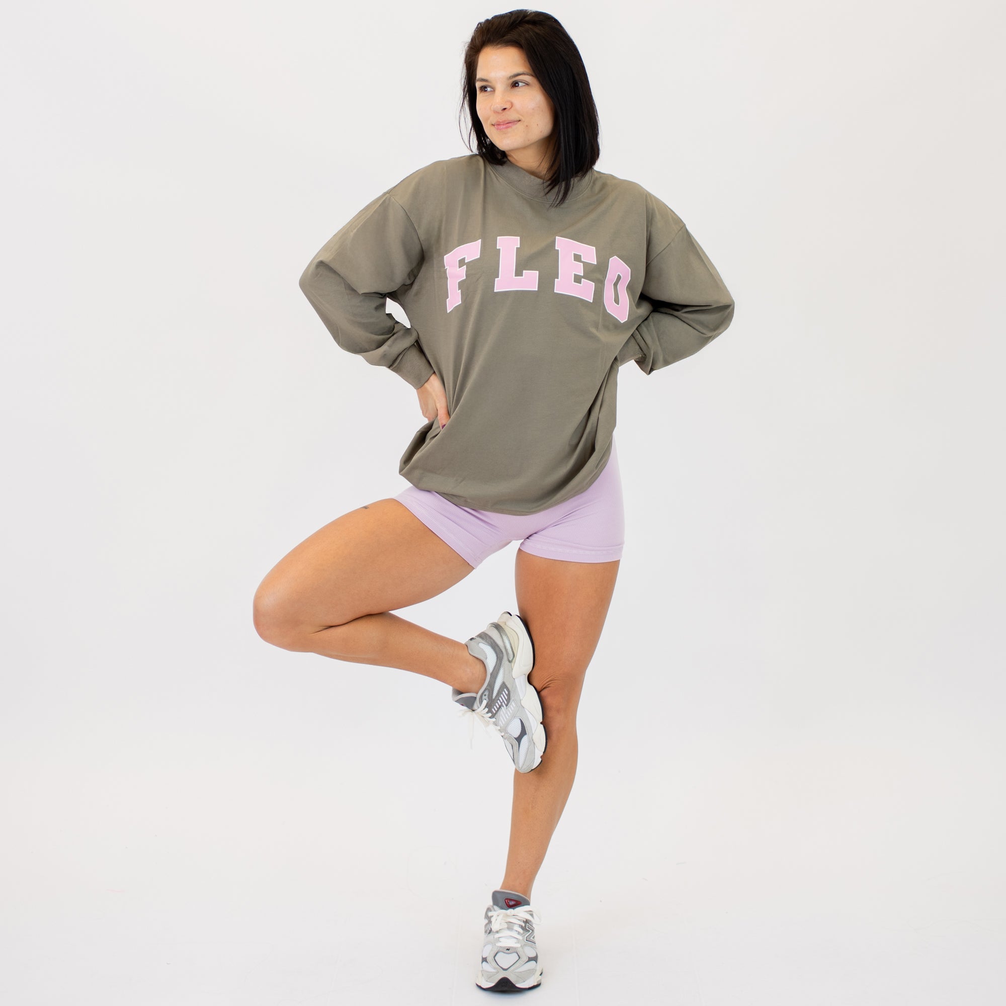 Overdrive Long Sleeve T - Neutral Olive