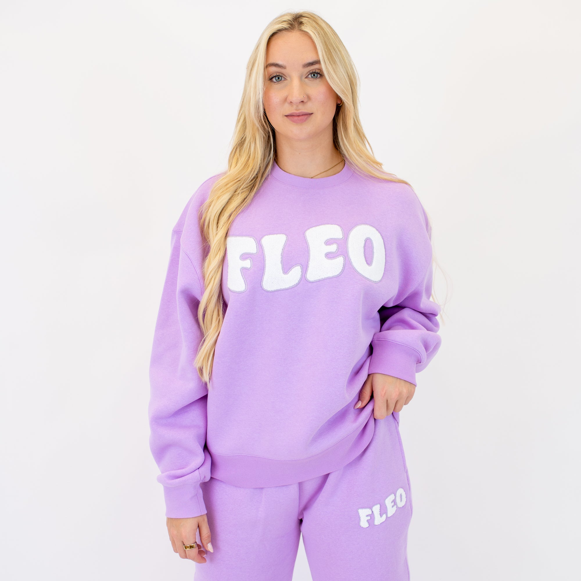 Patch Crewneck Sweatshirt