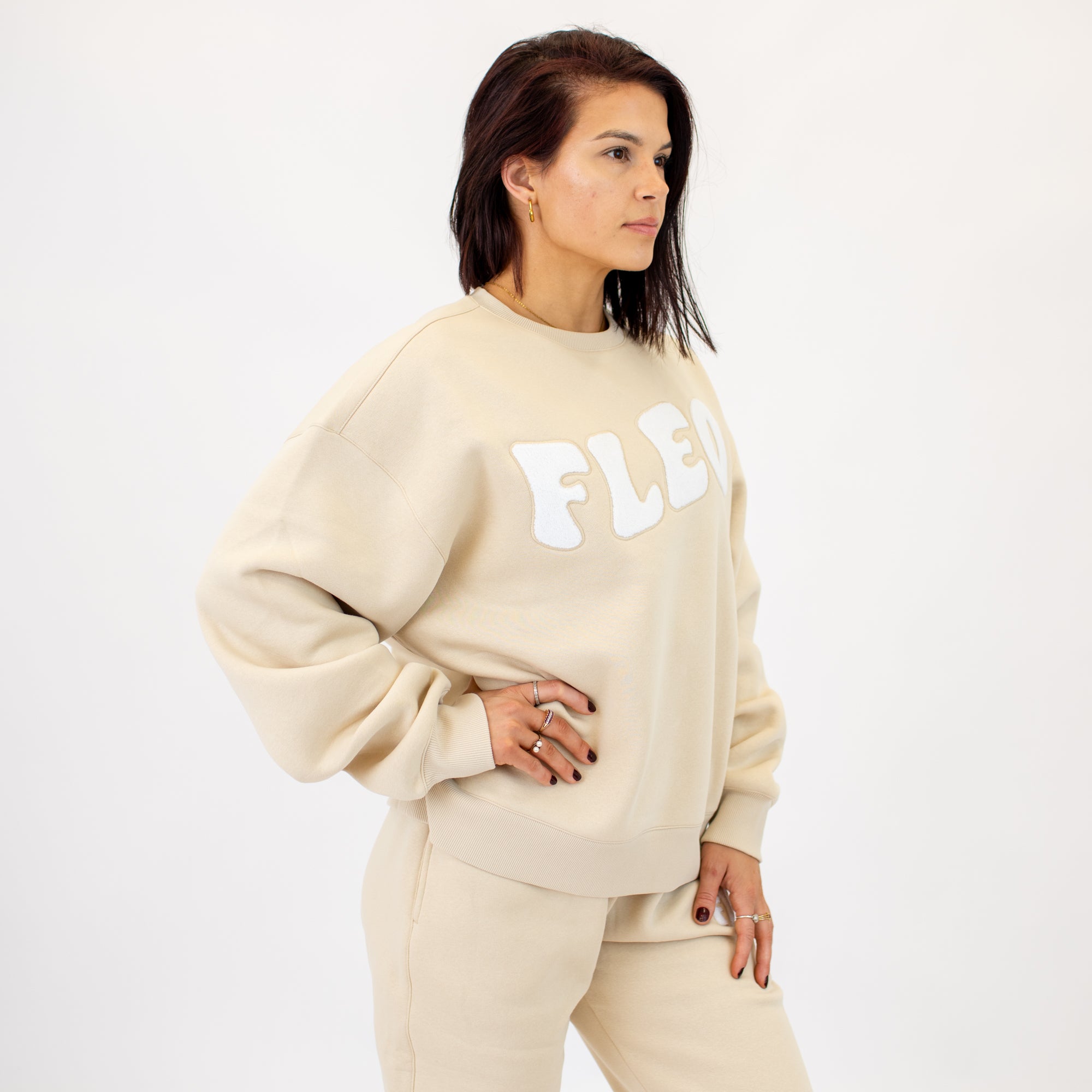 Patch Crewneck Sweatshirt