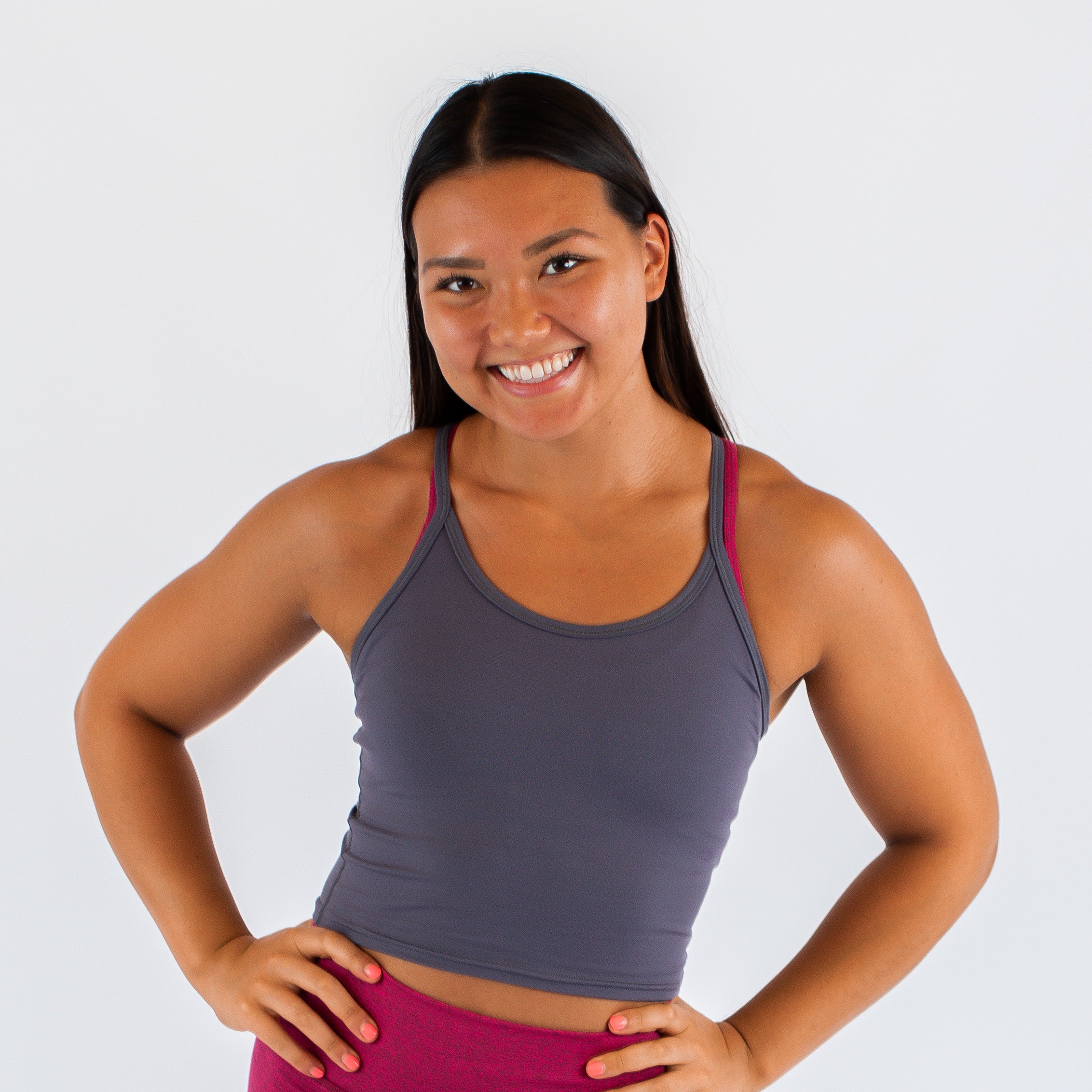 Switch Up Crop Tank - Fitted