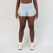 Sleet Rib No Front Seam High Rise Spandex Shorts