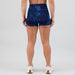 Blue Dream Rib High Rise Spandex Shorts