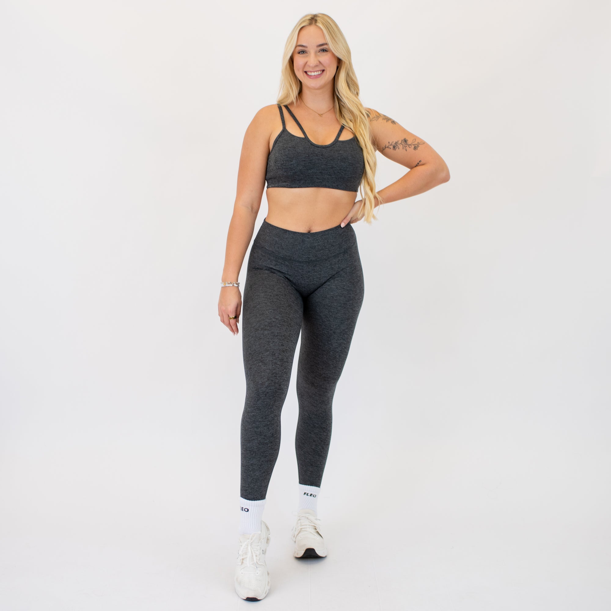 Pulse Legging 25"- No Front Seam - High Rise