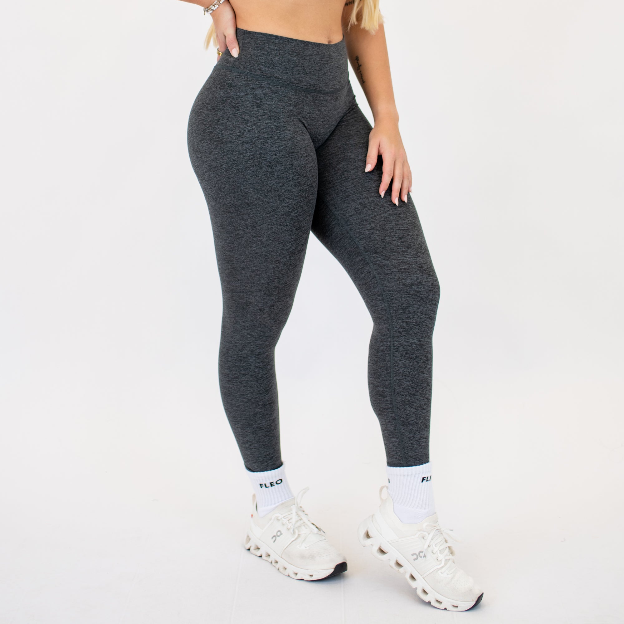 Pulse Legging 25"- No Front Seam - High Rise