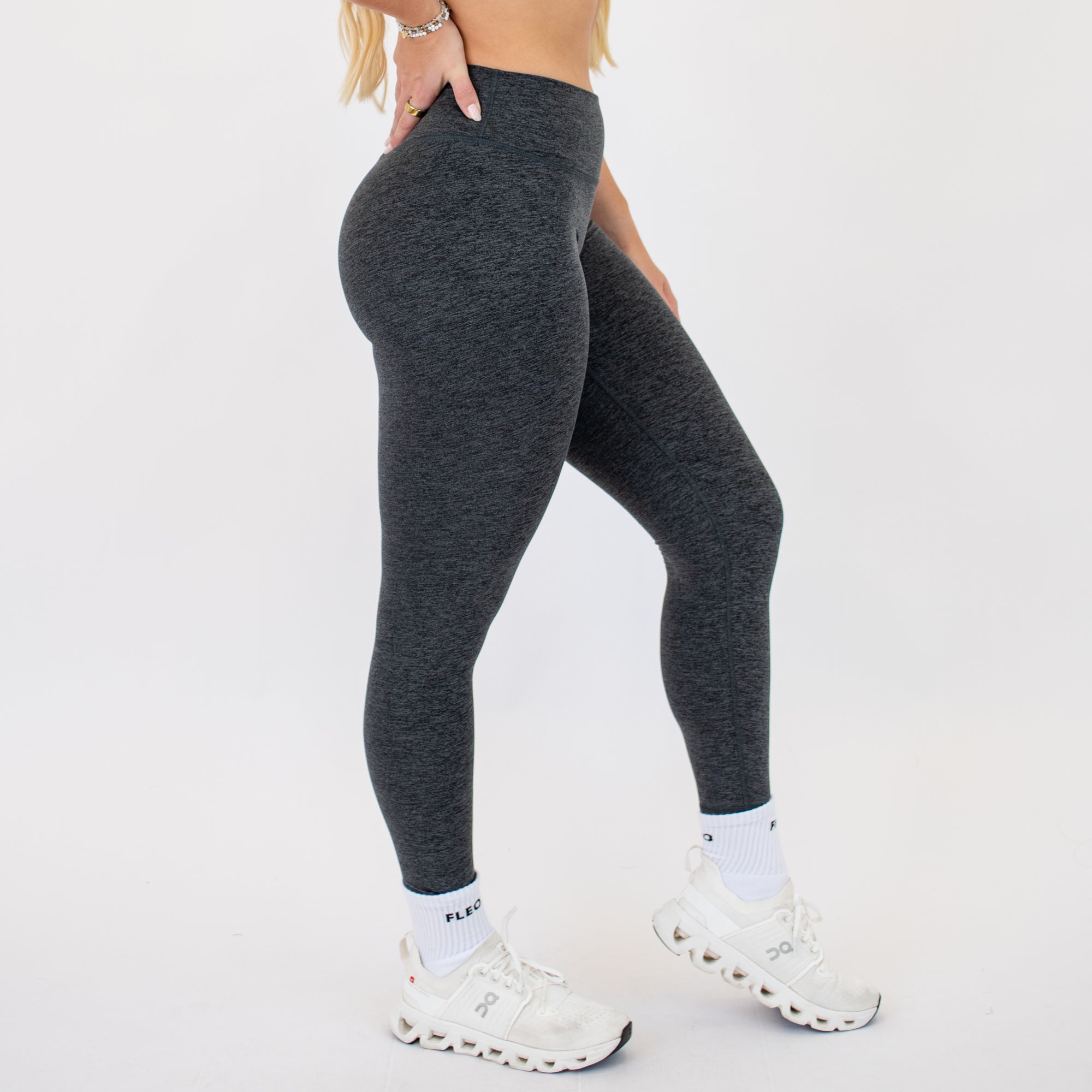Pulse Legging 25"- No Front Seam - High Rise