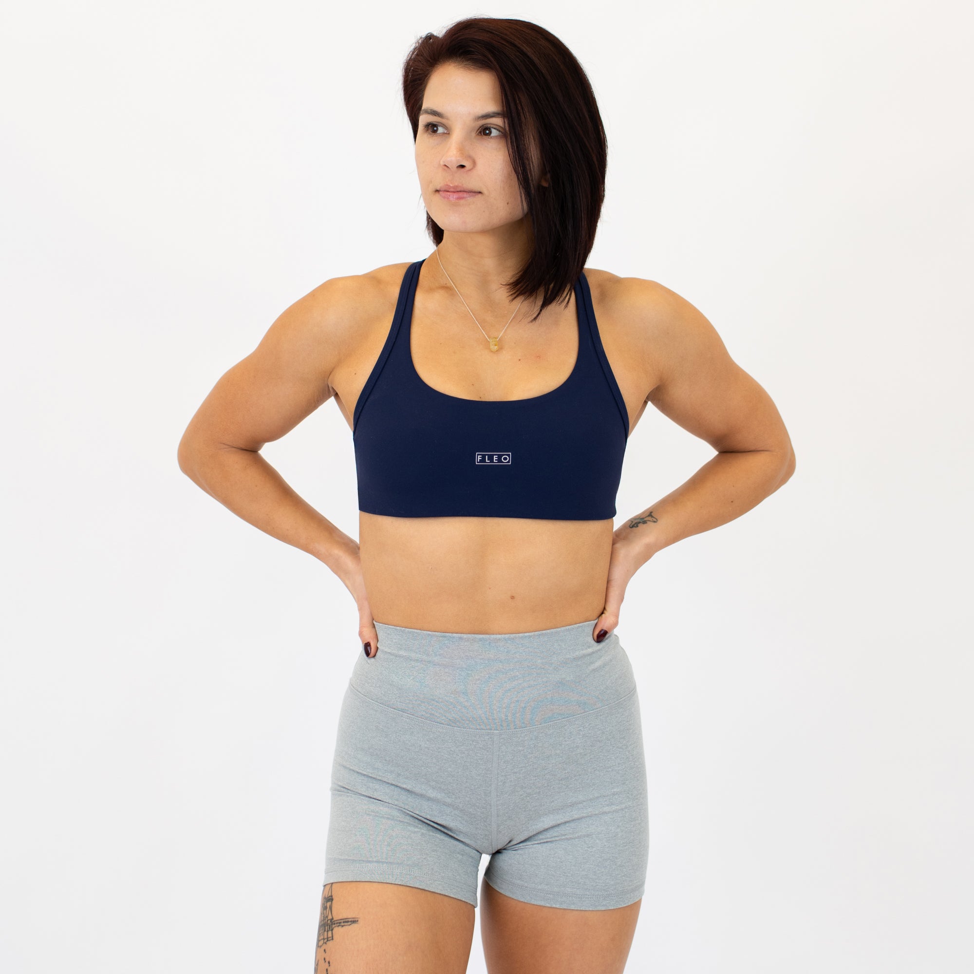 Sage Racerback Sports Bra - Medium Support