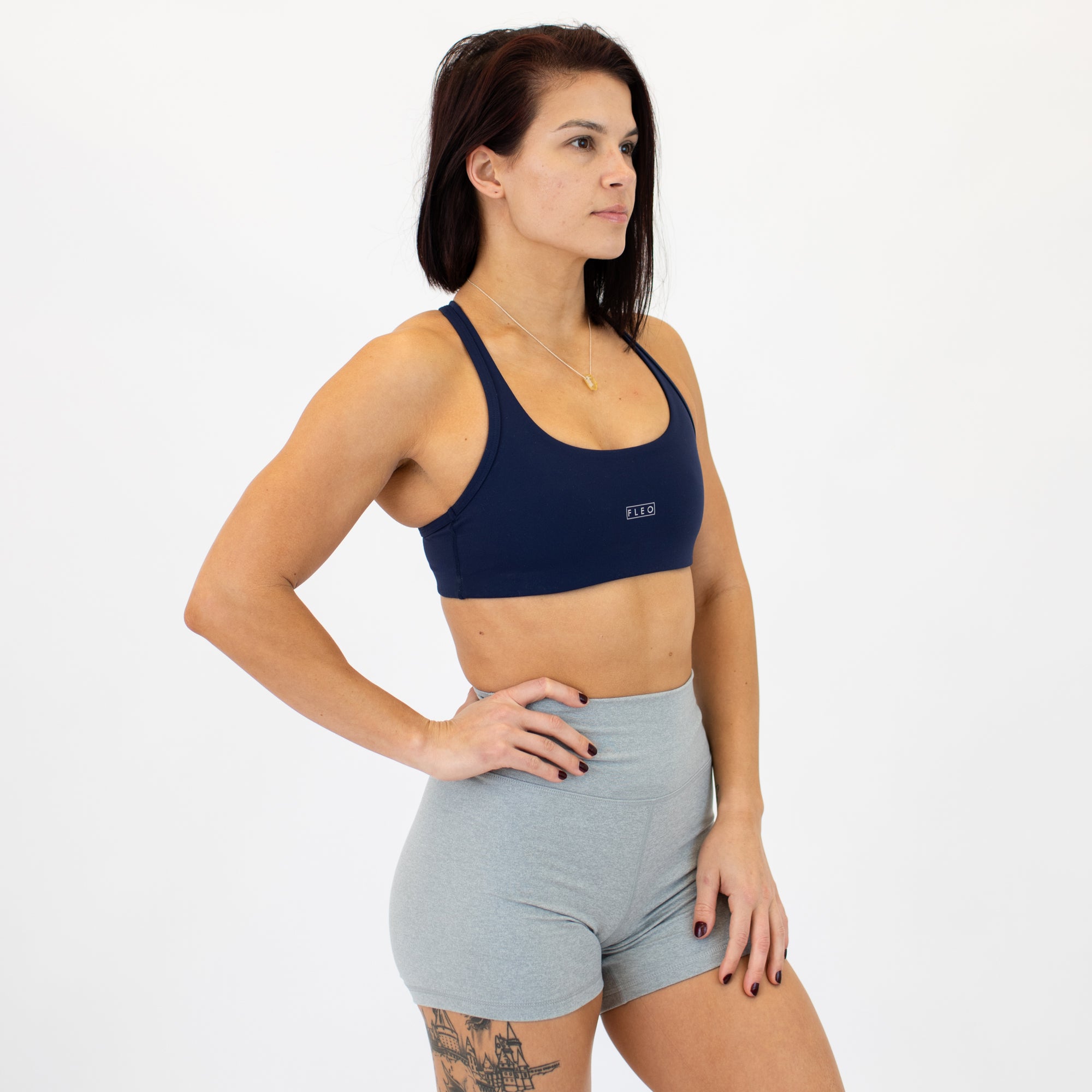 Sage Racerback Sports Bra - Medium Support