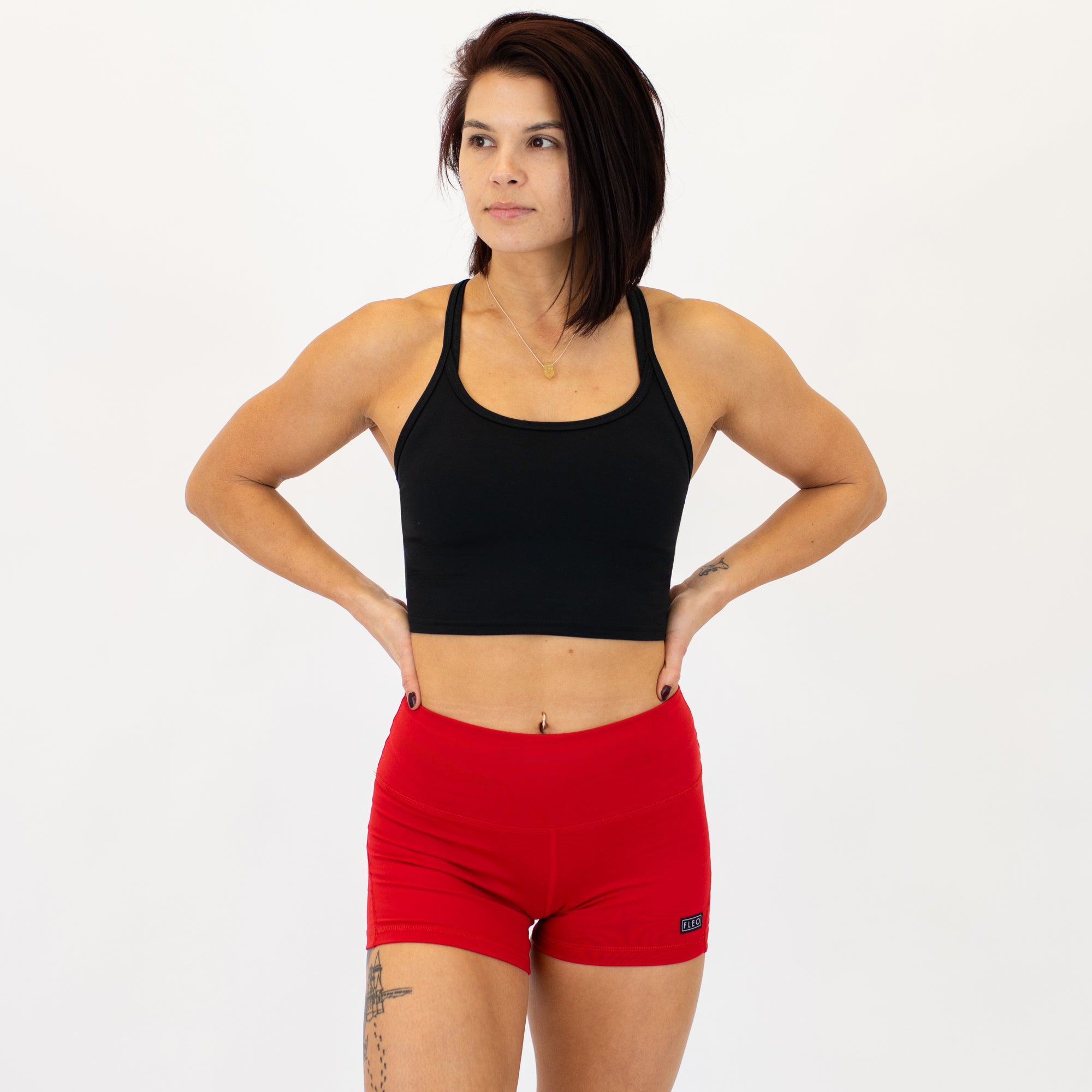 Switch Up Baby Crop Tank - Fitted