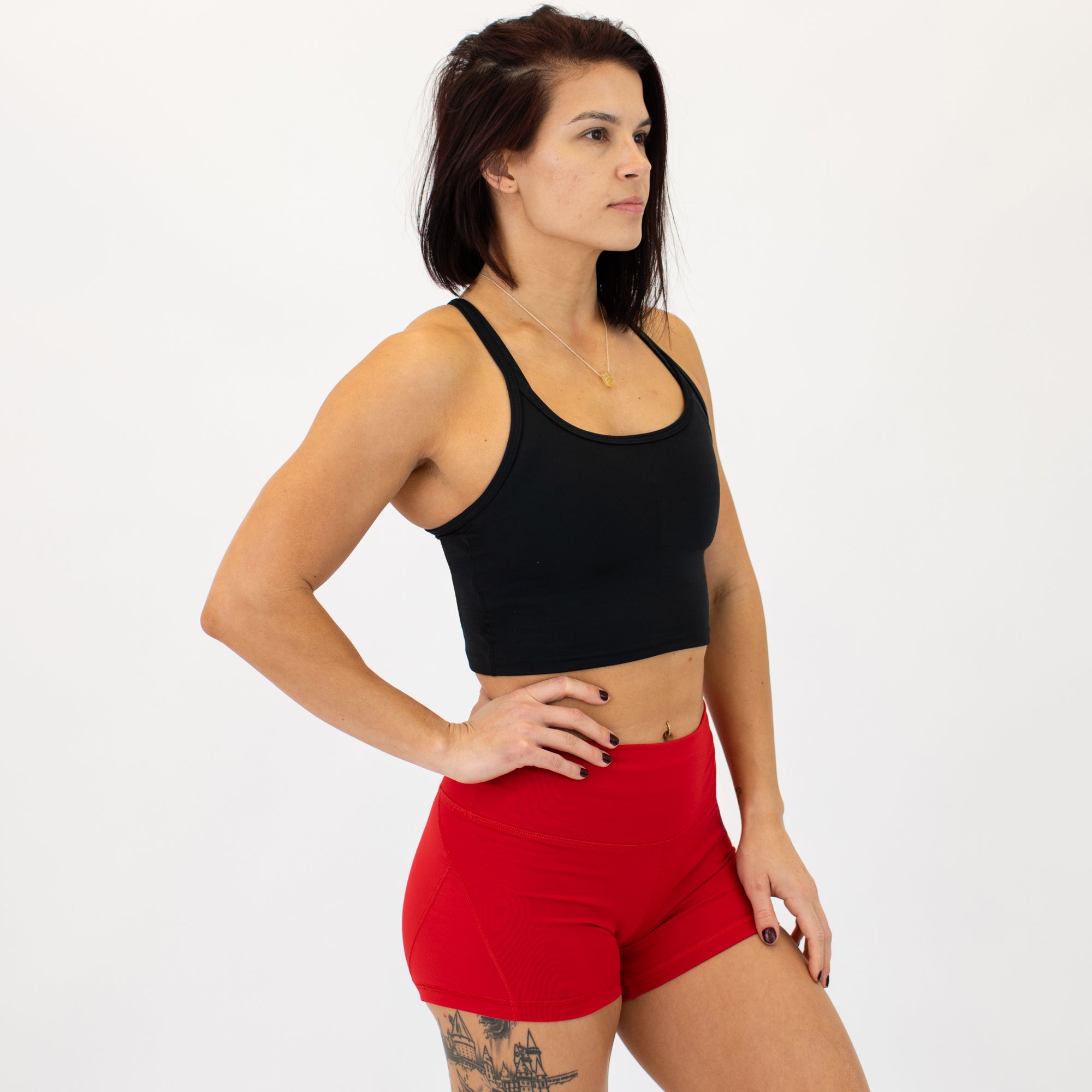 Switch Up Baby Crop Tank - Fitted