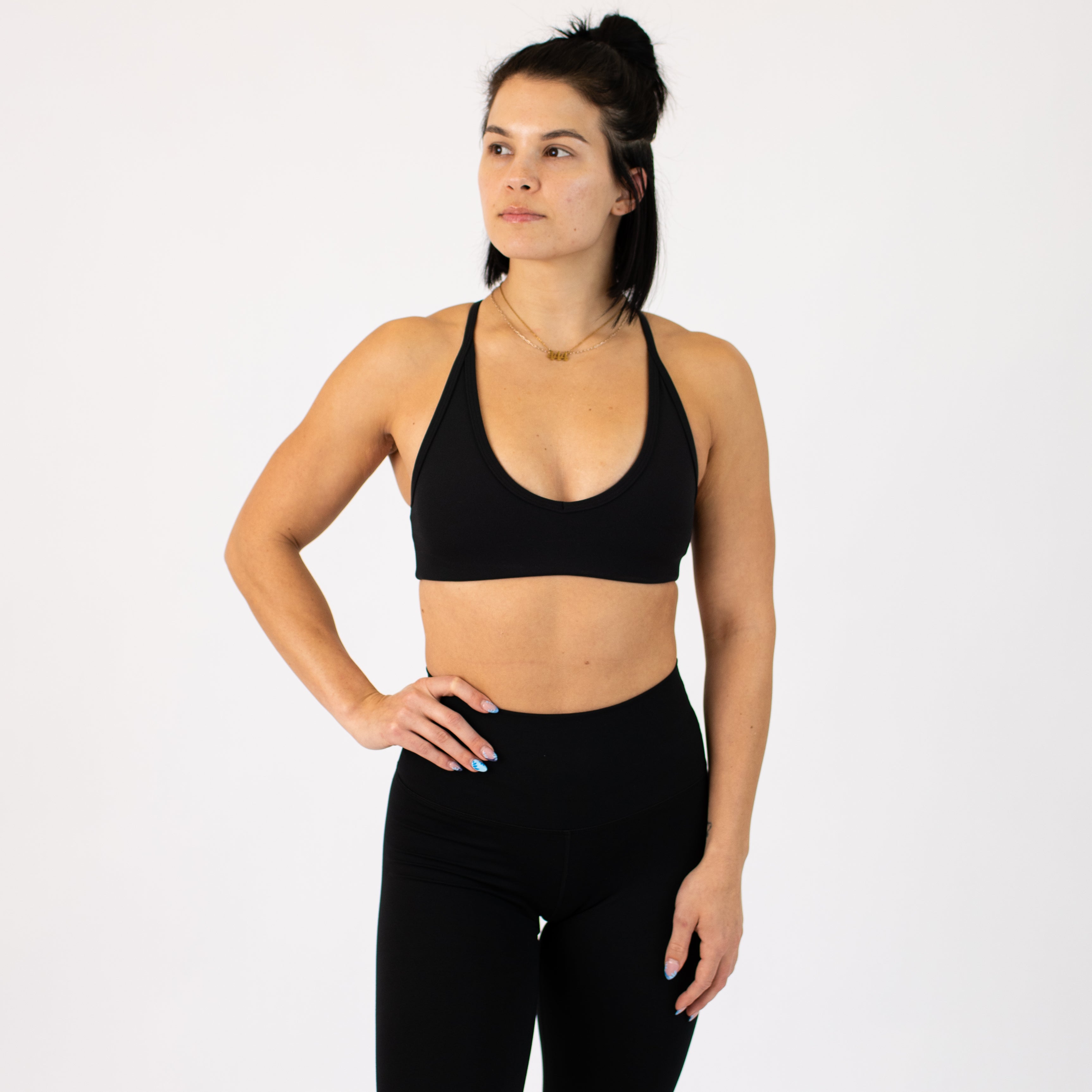 SmoothSculpt Raven Sports Bra - Light Support