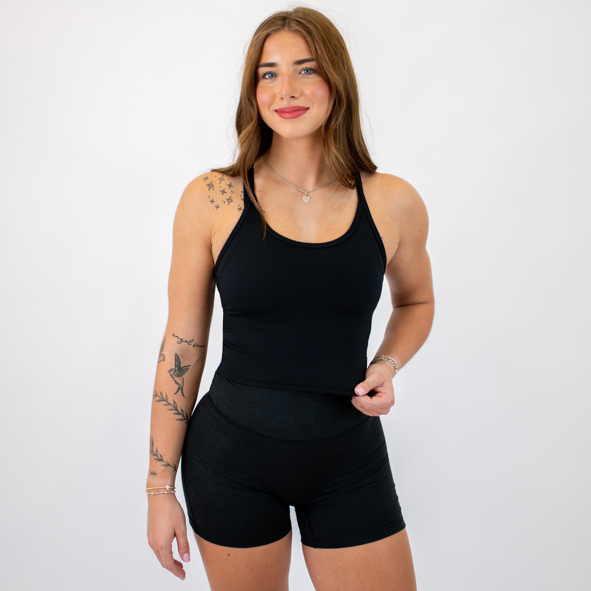 Switch Up Crop Tank - Fitted