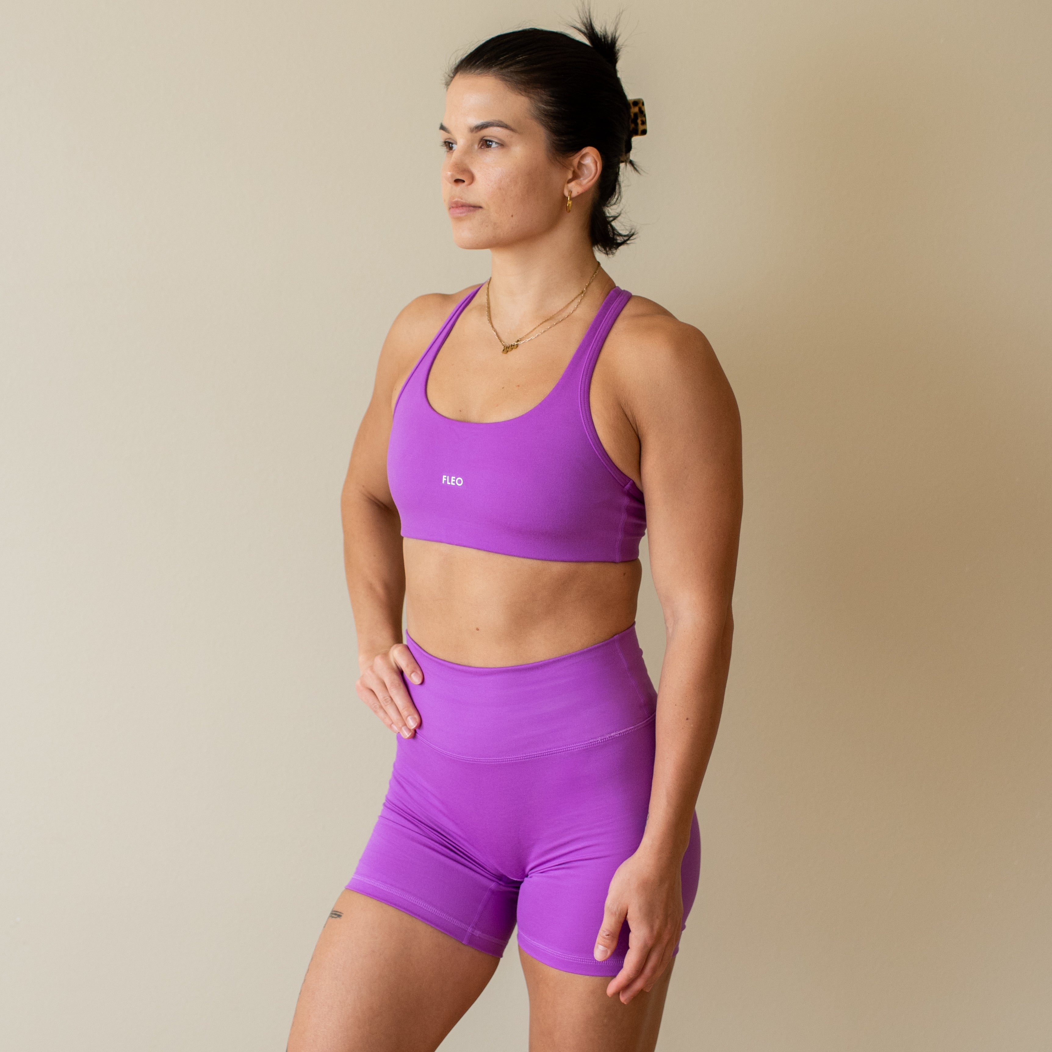 Sage Racerback Sports Bra - Medium Support