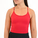 Salsa Red Crop Tank - Switch Up