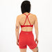 Loop Back Sports Bra - Salsa