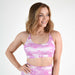 Pink Camo Racerback Sports Bra - Cami