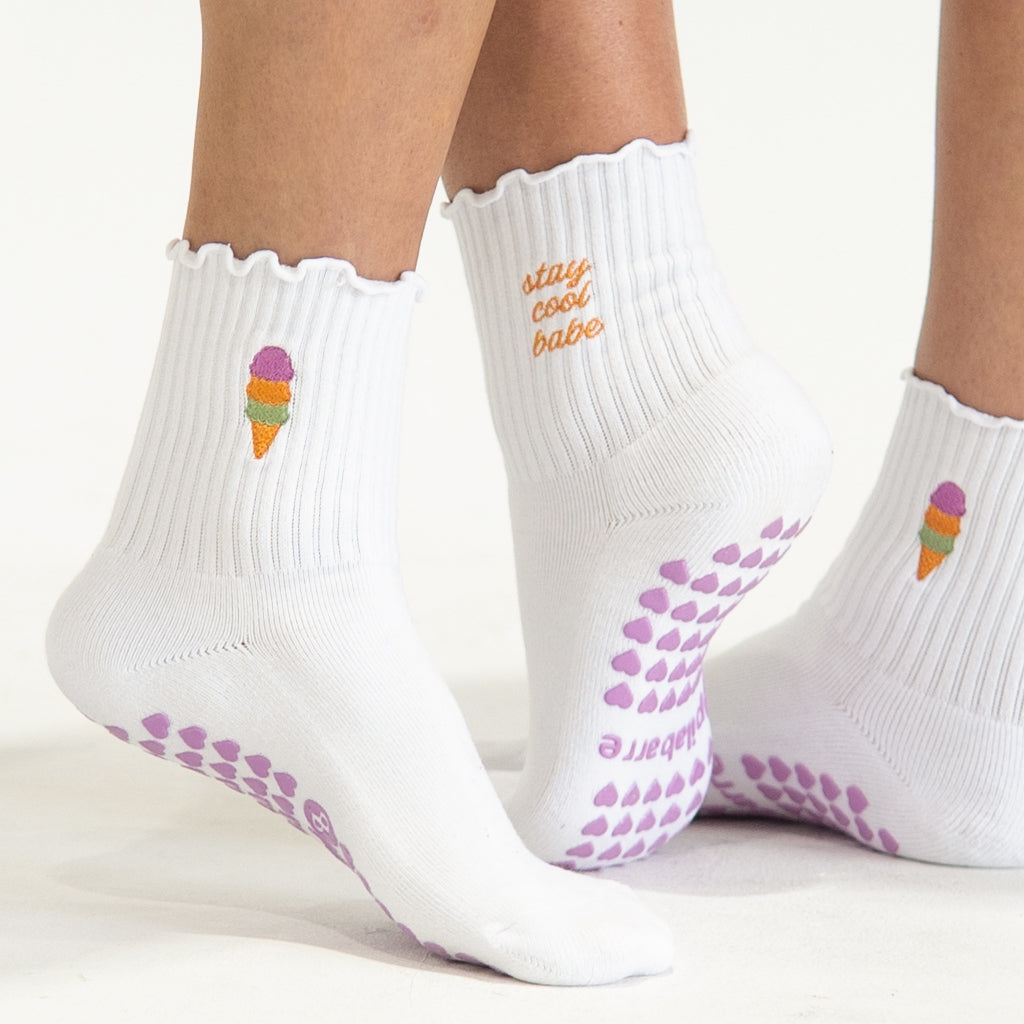 Sherbet Grip Sock x PilaBarre