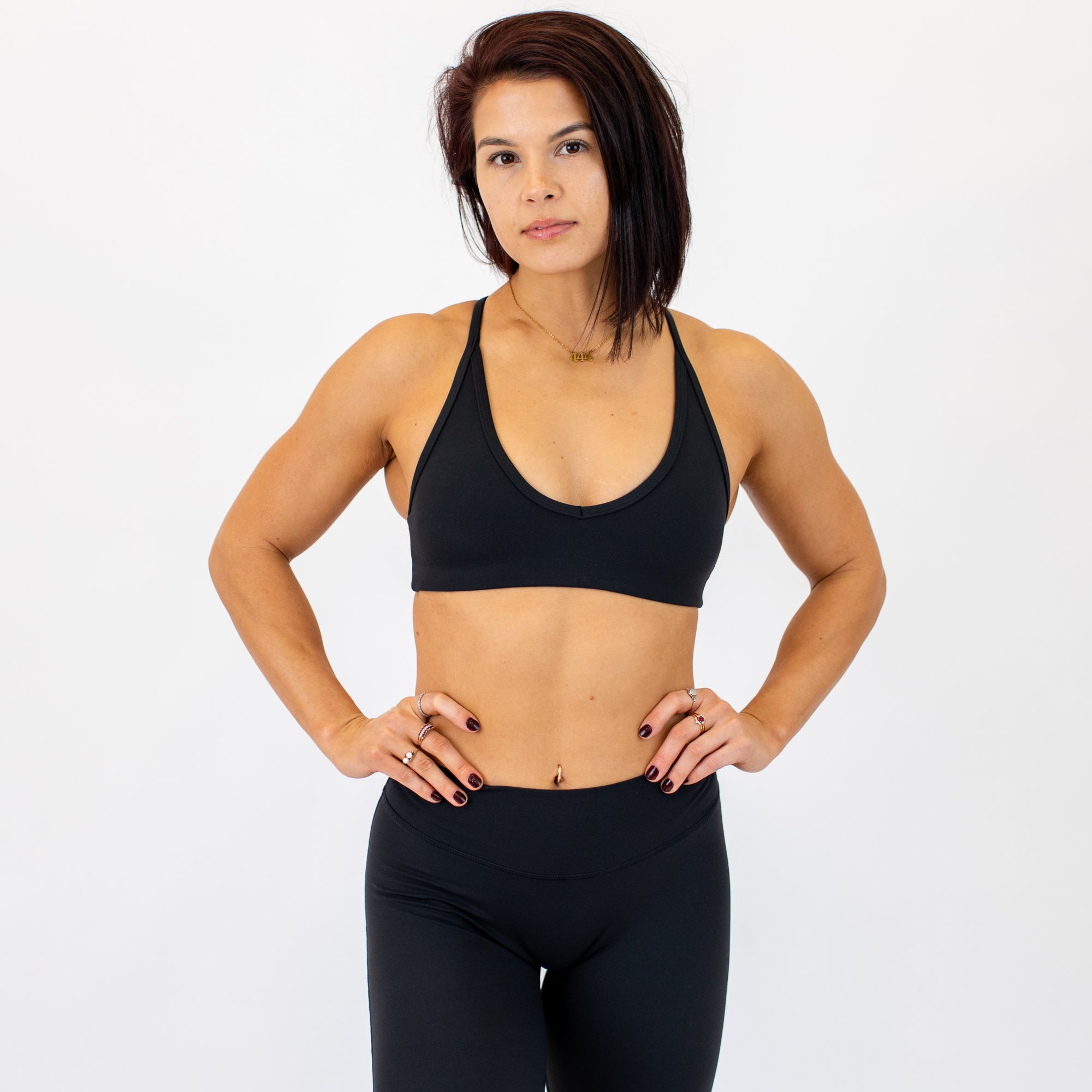 SmoothSculpt Raven Sports Bra