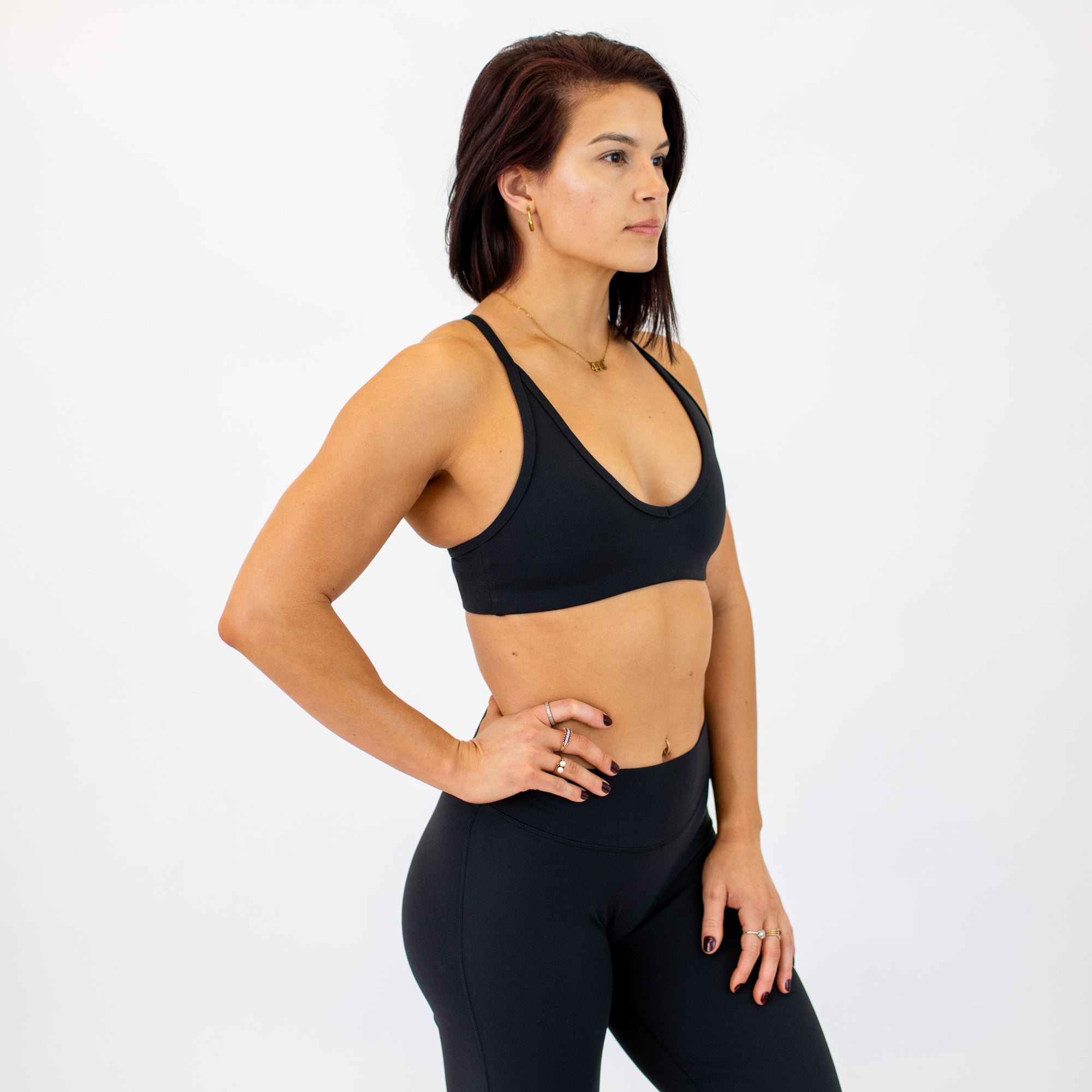 SmoothSculpt Raven Sports Bra