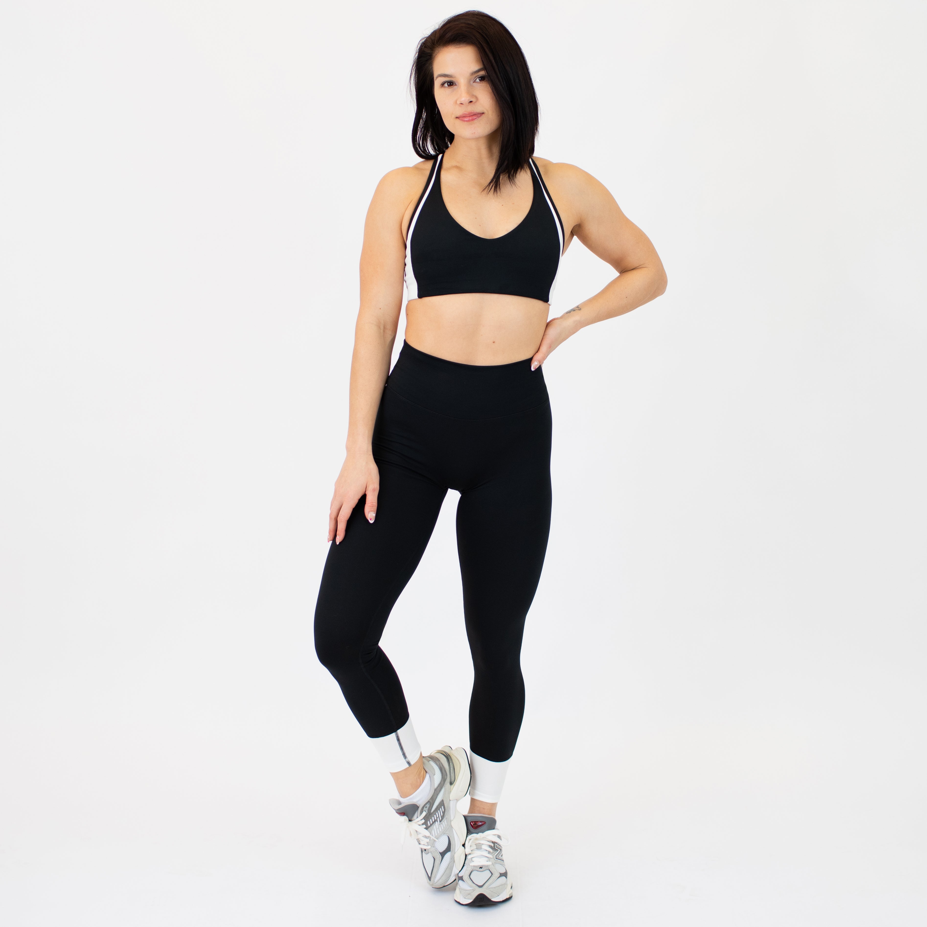 Ankle Dip Legging 25"- No Front Seam - High Rise