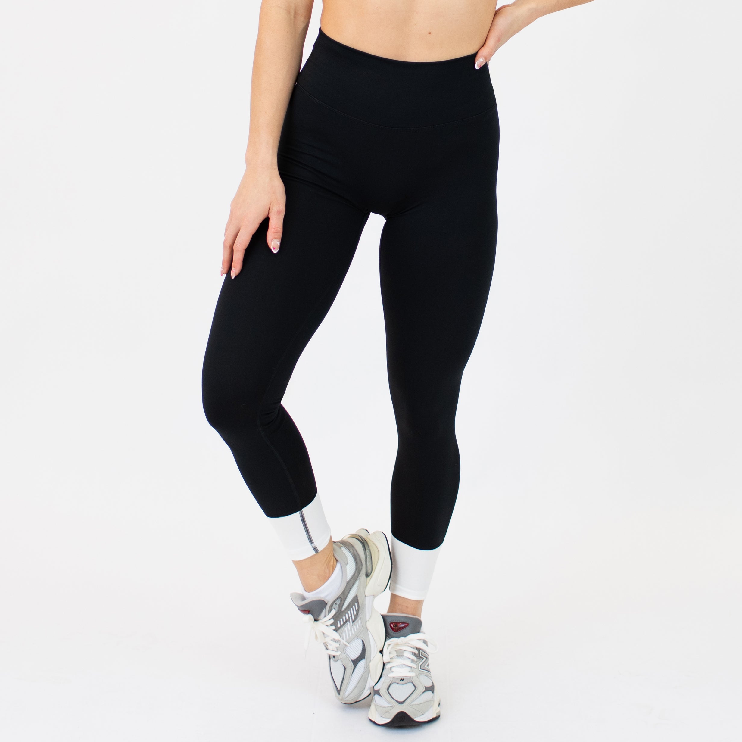 Ankle Dip Legging 25"- No Front Seam - High Rise