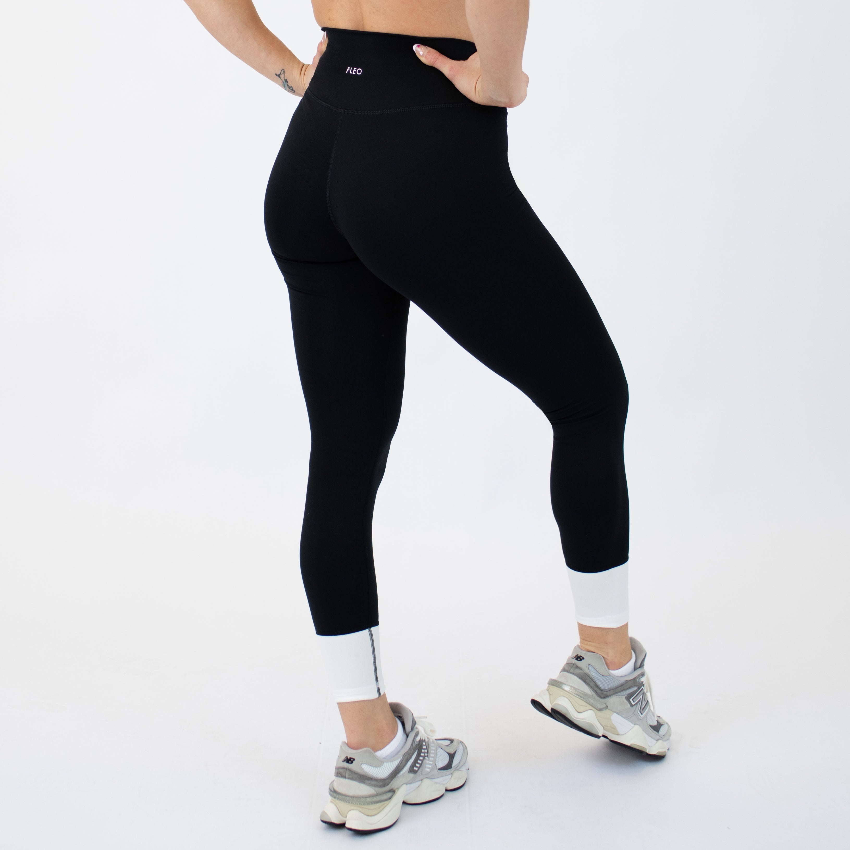 Ankle Dip Legging 25"- No Front Seam - High Rise