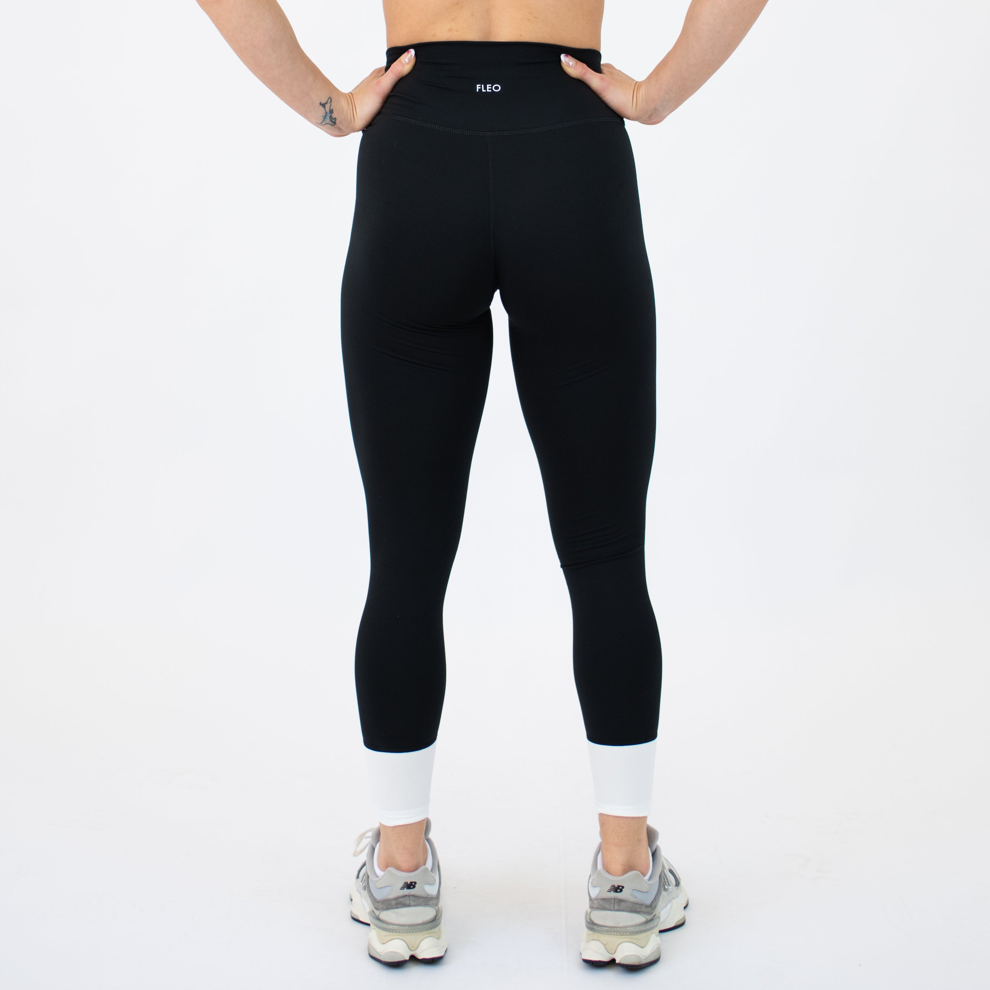 Ankle Dip Legging 25"- No Front Seam - High Rise