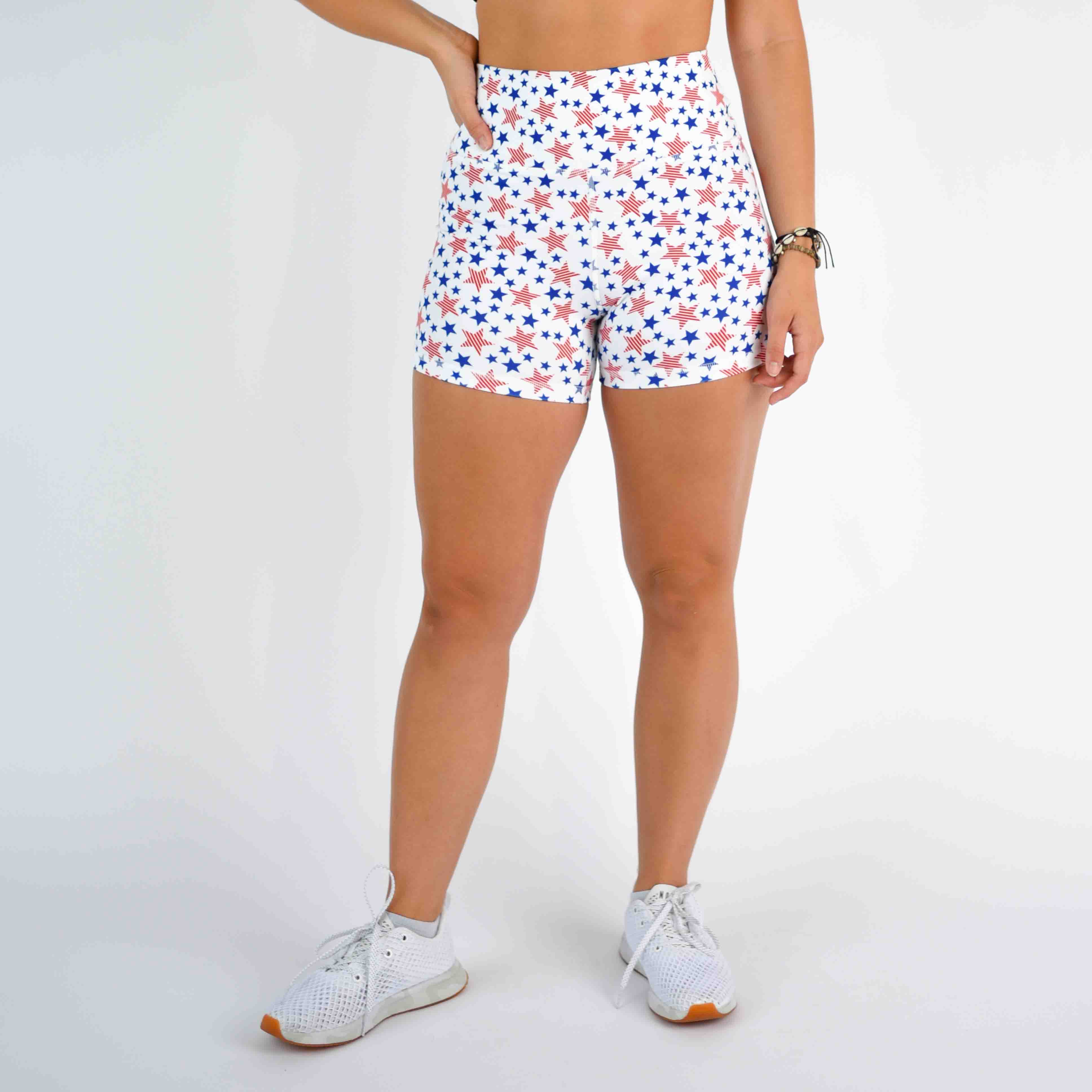 Startastic High Rise Spandex Shorts