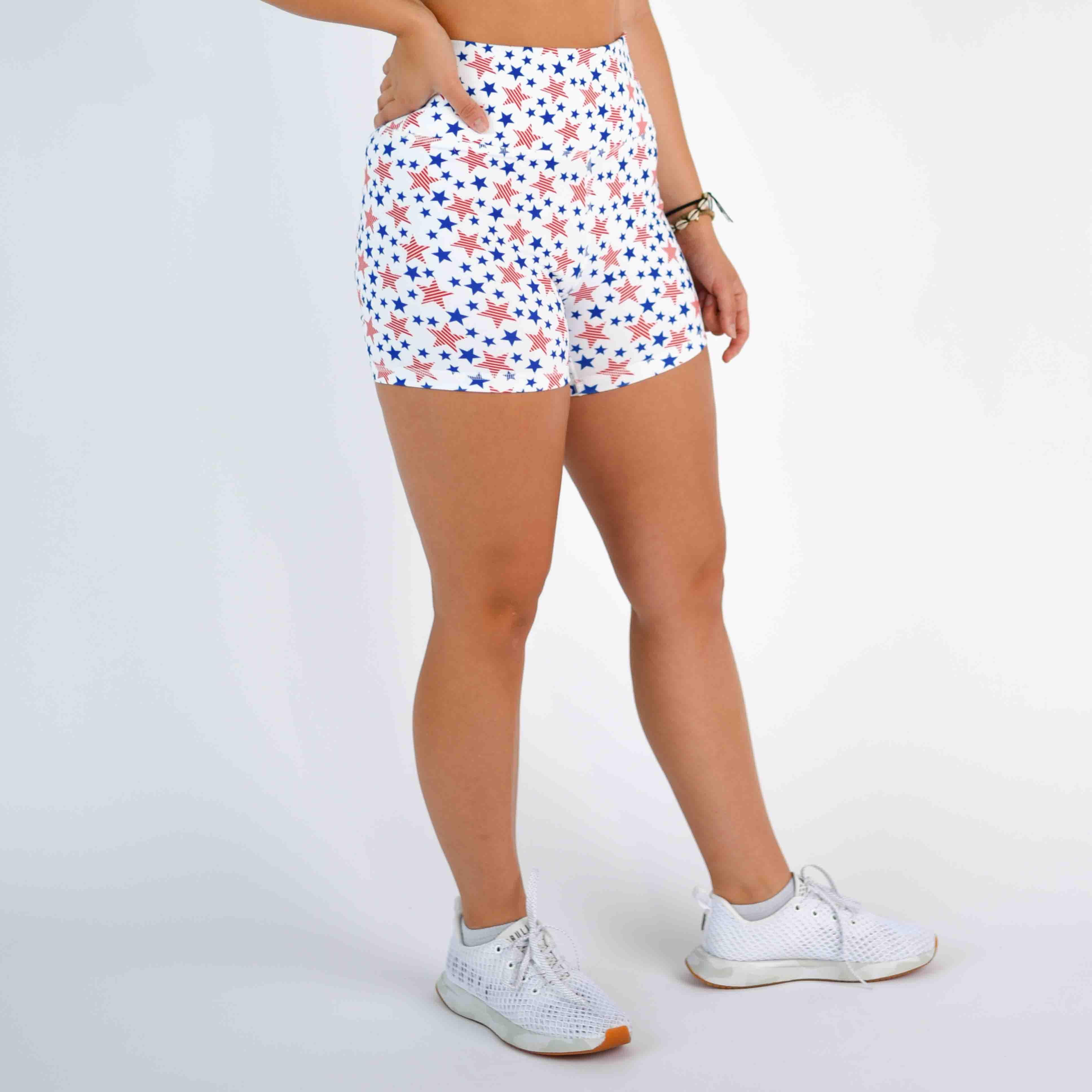 Startastic High Rise Spandex Shorts