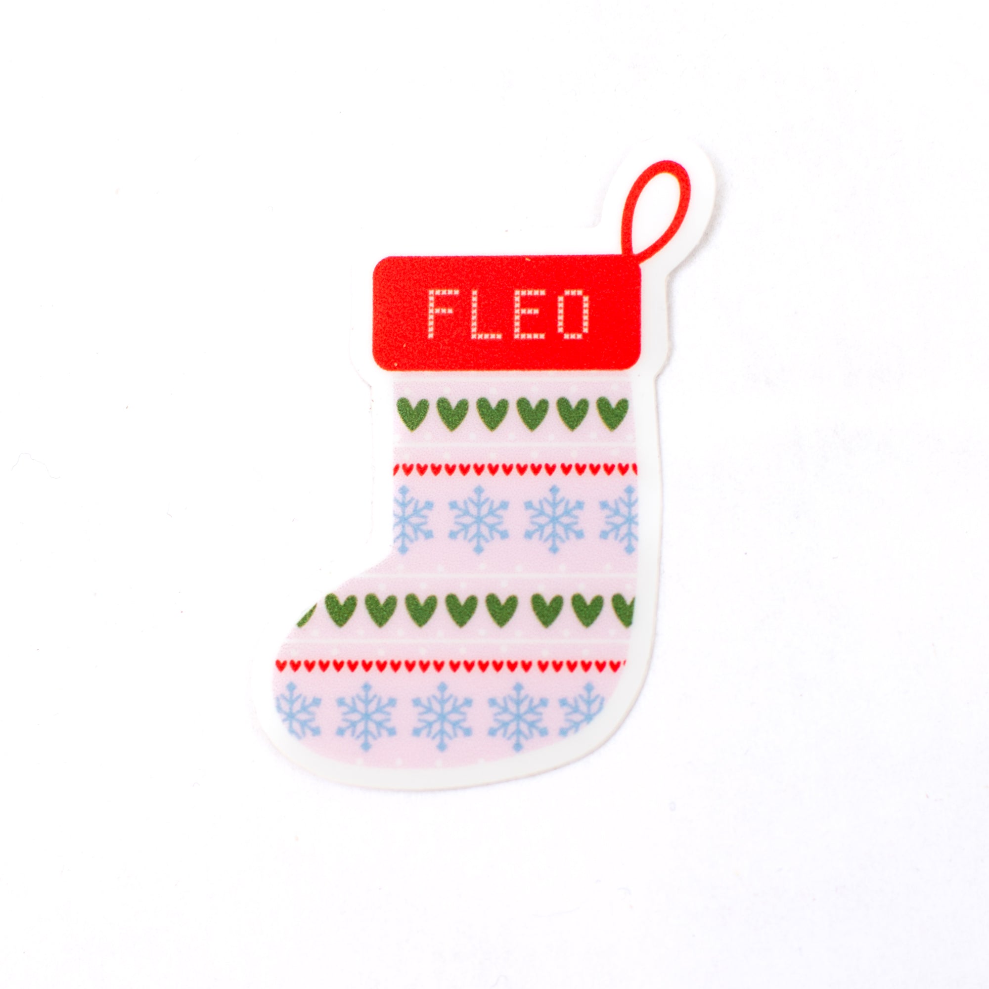 FLEO Stocking Sticker -1
